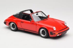 Porsche 911 930 Carrera Targa 3.2 Guards Red Minichamps 1:18 100063061 Metal - imagem 7 de 9