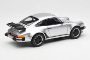 Porsche 911 930 Turbo 3.3 Prata Norev 1:18 187574 Metal - imagem 3 de 8