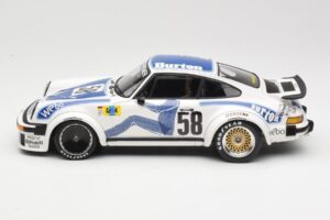 Porsche 911 934 #58 B. Wollek / P. Gurdjian Kremer Racing Winners Group 4 24 Hours of Le Mans 1977 Minichamps 1:18 155776458  - imagem 3 de 6