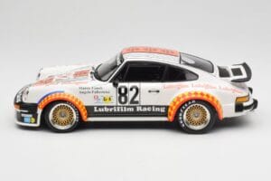 Porsche 911 934 #82 H. Müller / A. Pallavicini Lubrifilm Racing Winners Group 4 24 Hours of Le Mans 1979 Minichamps 1:18 1557 - imagem 5 de 6