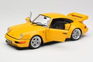 Porsche 911 964 3.8 RS Speed Yellow Solido 1:18 S1803401 Metal - imagem 2 de 7