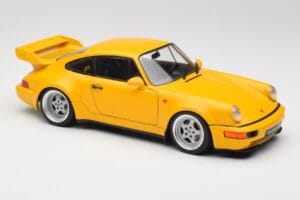 Porsche 911 964 3.8 RS Speed Yellow Solido 1:18 S1803401 Metal - imagem 5 de 7