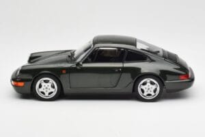 Porsche 911 964 Carrera 4 Verde Metálico Norev 1:18 187321 Metal - imagem 4 de 8