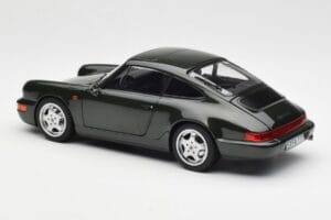 Porsche 911 964 Carrera 4 Verde Metálico Norev 1:18 187321 Metal - imagem 7 de 8