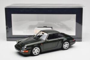 Porsche 911 964 Carrera 4 Verde Metálico Norev 1:18 187321 Metal - imagem 8 de 8