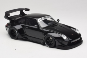 Porsche 911 964 RWB Preto GT Spirit 1:18 GTS005KJ Resina - imagem 4 de 6
