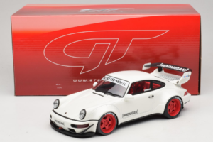 Porsche 911 964 RWB Hoonigan Branco GT Spirit 1:18 GT732 Resina - imagem 6 de 6