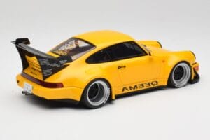 Porsche 911 964 RWB Keema Yellow GT Spirit 1:18 GT492 Resina - imagem 2 de 6