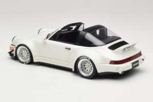 Porsche 911 964 RWB Targa Branco GT Spirit 1:18 GT188 Resina - imagem 5 de 6