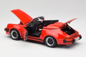 Porsche 911 964 Speedster Vermelho Maisto 1:18 37800-M2 Metal - imagem 5 de 8