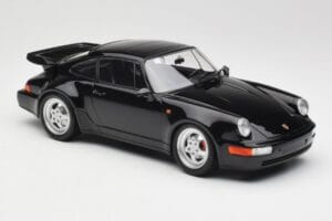 Porsche 911 964 Turbo Bad Boys Preto Minichamps 1:18 155069104 Metal - imagem 4 de 6