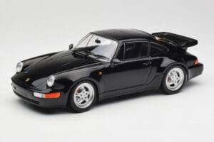 Porsche 911 964 Turbo Bad Boys Preto Minichamps 1:18 155069104 Metal