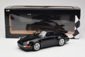Porsche 911 964 Turbo Bad Boys Preto Minichamps 1:18 155069104 Metal - imagem 6 de 6