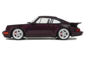 Porsche 911 964 Turbo S Violeta GT Spirit 1:18 GT499 Resina - imagem 3 de 5