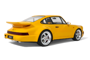 Porsche 911 964 Turbo S Speed Yellow GT Spirit 1:8 GTS801701 Resina - imagem 2 de 5
