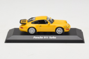 Porsche 911 964 Turbo Amarelo MaxiChamps 1:43 940069104 Metal