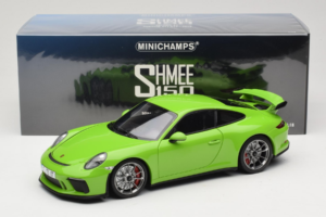 Porsche 911 991 GT3 Verde Shmee150 Minichamps 1:18 110067025 Metal - imagem 8 de 8