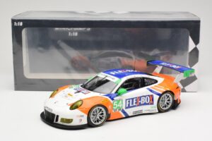 Porsche 911 991.1 GT3 R Core Autosport #54 J. Bennett / C. Braun / P. Long / N. Jonsson 24 Hours of Daytona 2017 Minichamps 1 - imagem 6 de 6