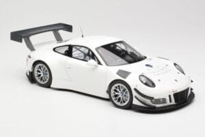 Porsche 911 991.1 GT3 R Branco Com Jantes Prateadas Minichamps 1:18 153166000 Metal - imagem 4 de 6
