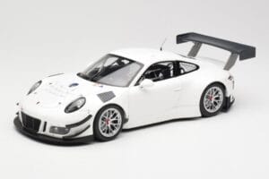 Porsche 911 991.1 GT3 R Branco Com Jantes Prateadas Minichamps 1:18 153166000 Metal