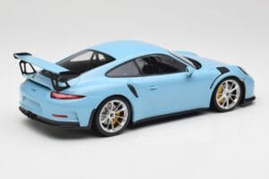 Porsche 911 991.1 GT3 RS Azul Jantes Mate Minichamps 1:18 153066235 Metal - imagem 2 de 6