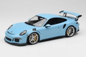 Porsche 911 991.1 GT3 RS Azul Jantes Mate Minichamps 1:18 153066235 Metal