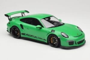 Porsche 911 991.1 GT3 RS Verde Jantes Pretas Minichamps 1:18 153066228 Metal - imagem 4 de 6