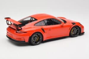 Porsche 911 991.1 GT3 RS Lava Orange Minichamps 1:18 155066220 Metal - imagem 2 de 6