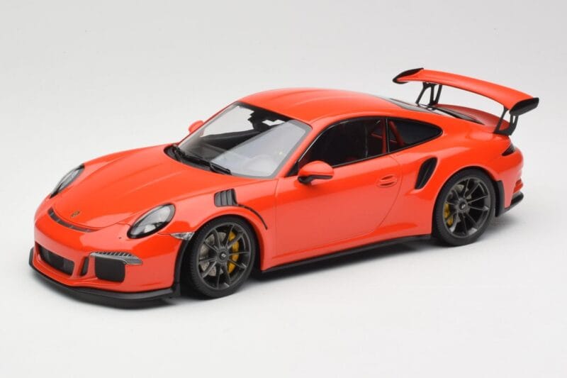 Porsche 911 991.1 GT3 RS Lava Orange Minichamps 1:18 155066220 Metal