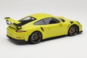 Porsche 911 991.1 GT3 RS Verde Claro Minichamps 1:18 155066222 Metal - imagem 2 de 6