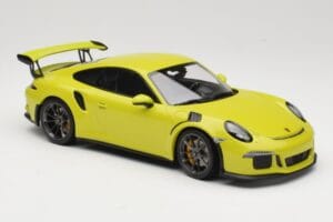 Porsche 911 991.1 GT3 RS Verde Claro Minichamps 1:18 155066222 Metal - imagem 4 de 6