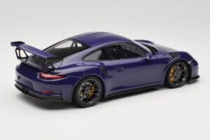 Porsche 911 991.1 GT3 RS Ultraviolet Minichamps 1:18 155066221 Metal - imagem 2 de 6