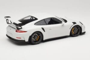 Porsche 911 991.1 GT3 RS Branco Jantes Pretas Minichamps 1:18 153066224 Metal - imagem 2 de 6