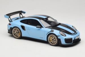 Porsche 911 991.2 GT2 RS Gulf Blue GT Spirit 1:18 CLDC027 Resina - imagem 4 de 6