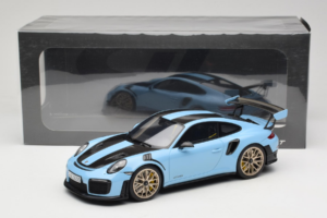 Porsche 911 991.2 GT2 RS Gulf Blue GT Spirit 1:18 CLDC027 Resina - imagem 6 de 6