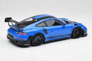 Porsche 911 991.2 GT2 RS MR Racing Azul Minichamps 1:18 MR-911-GT2RS-1806 Metal - imagem 2 de 6