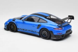Porsche 911 991.2 GT2 RS MR Racing Azul Minichamps 1:18 MR-911-GT2RS-1806 Metal - imagem 5 de 6