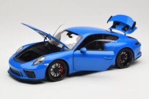 Porsche 911 991.2 GT3 Azul Minichamps 1:18 110067024 Metal - imagem 2 de 8