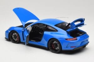 Porsche 911 991.2 GT3 Azul Minichamps 1:18 110067024 Metal - imagem 5 de 8