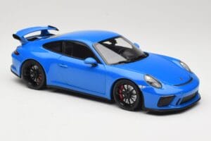 Porsche 911 991.2 GT3 Azul Minichamps 1:18 110067024 Metal - imagem 6 de 8