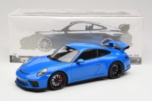 Porsche 911 991.2 GT3 Azul Minichamps 1:18 110067024 Metal - imagem 8 de 8