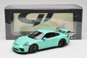 Porsche 911 991.2 GT3 Verde Menta GT Spirit 1:18 GT550 Resina - imagem 6 de 6