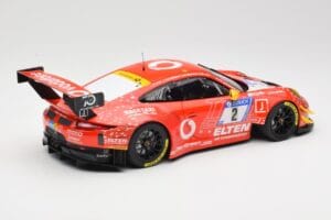 Porsche 911 991.2 GT3 R #2 Team Gigaspeed S. Bockmann 24 Hours of Nurburgring 2018 Minichamps 1:18 155186902 Metal - imagem 2 de 6