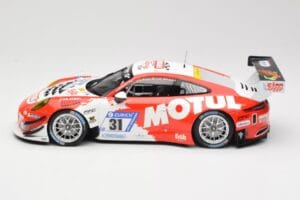Porsche 911 991.2 GT3 R #31 Frikadelli Racing K. Bachler / M. Christensen 24 Hours of Nurburgring 2017 Minichamps 1:18 155176 - imagem 3 de 6