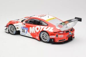 Porsche 911 991.2 GT3 R #31 Frikadelli Racing K. Bachler / M. Christensen 24 Hours of Nurburgring 2017 Minichamps 1:18 155176 - imagem 5 de 6