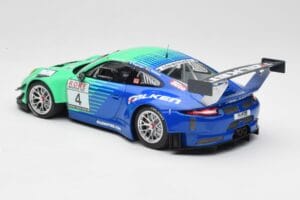 Porsche 911 991.2 GT3 R #4 Falken Motorsports J. Bergmeister / M. Ragginger VLN Westfalenfahrt 2017 Minichamps 1:18 155176904 - imagem 5 de 6