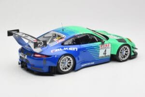 Porsche 911 991.2 GT3 R #4 Falken K. Bachler / M. Ragginger VLN Winner Round 6 2018 Minichamps 1:18 153186994 Metal - imagem 2 de 6