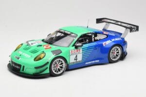 Porsche 911 991.2 GT3 R #4 Falken K. Bachler / M. Ragginger VLN Winner Round 6 2018 Minichamps 1:18 153186994 Metal