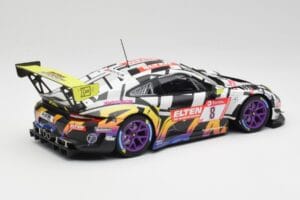 Porsche 911 991.2 GT3 R #8 Iron Force Ring Police 24 Hours Nürburgring 2019 Minichamps 1:18 153196088 Metal - imagem 2 de 6