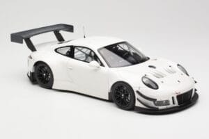 Porsche 911 991.2 GT3 R Branco com Jantes Pretas Minichamps 1:18 155186900 Metal - imagem 4 de 6